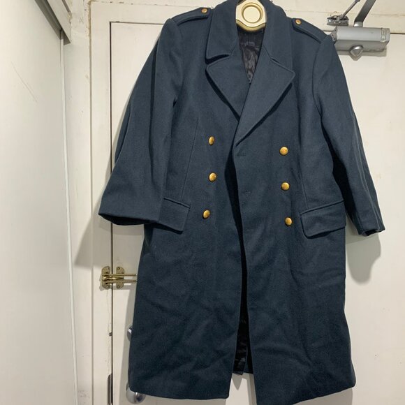 VINTAGE WIDENGRENS MILITARY WOOL TRENCH COATS SIZE S/M - Picture 2 of 8